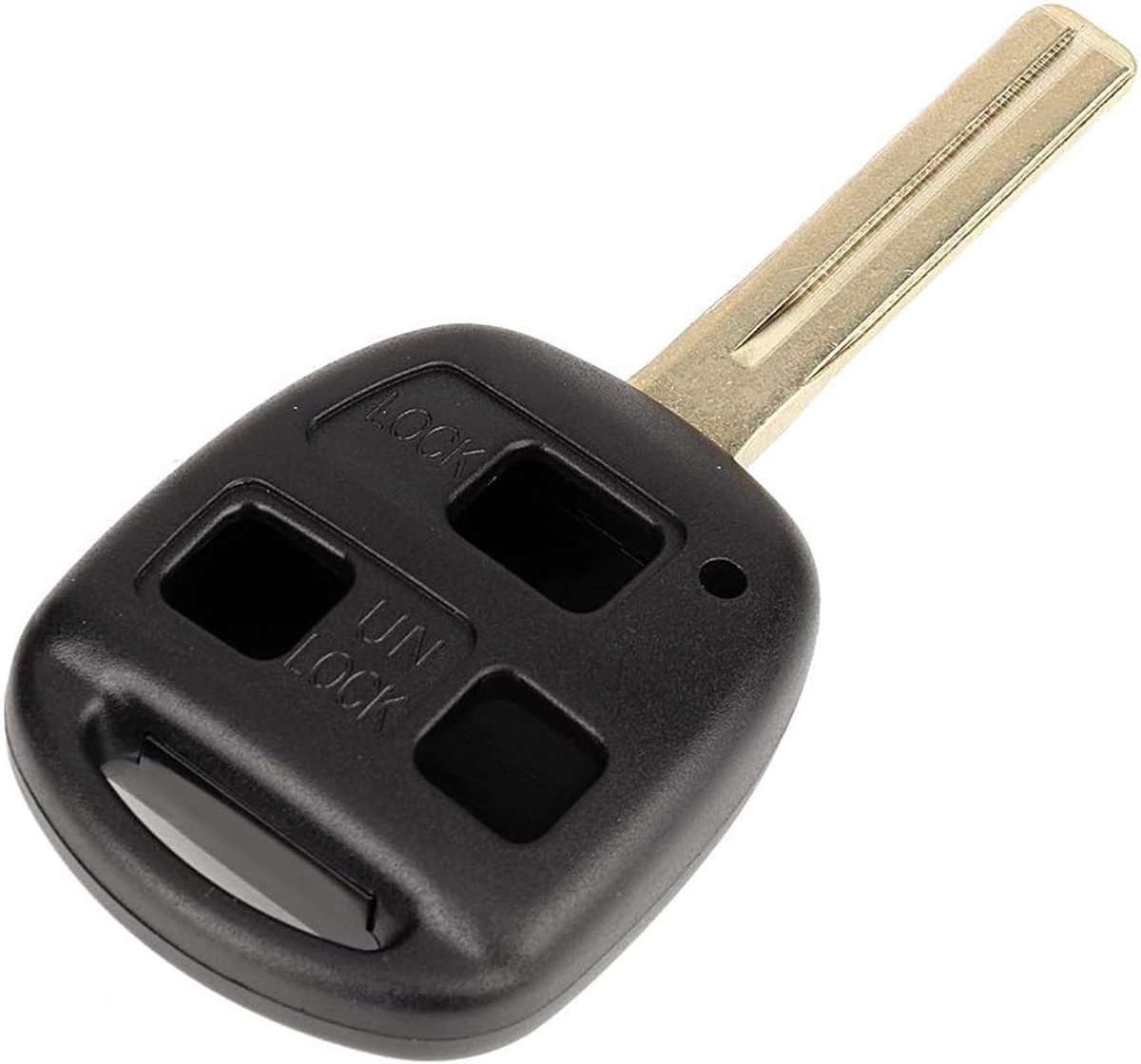 Auto Afstandsbediening Sleutelhanger Case Shell 3 Knop Keyless Entry Afstandsbediening Autosleutelzakje Cover Behuizing voor IS 200/300 GS 300/400/430 LS 200/400 RX 300