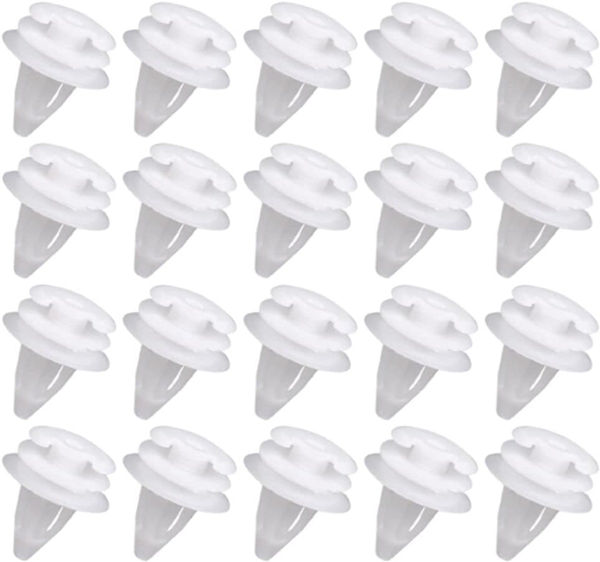 50 stuks bevestigingsclips, autoclips, deurbekleding, deurbekleding, clips, universele clips, klinknagels clips voor autopaneel, bumperclips