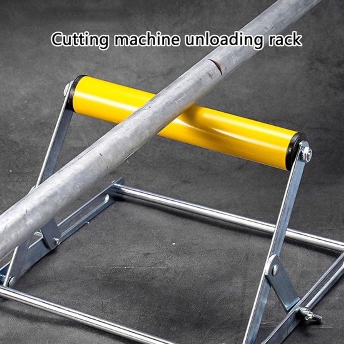 Snijmachine Ondersteuning - Werktafel Frame - Precisie Werk - Verstelbare Hoogte - 200x203x27 mm - Geel