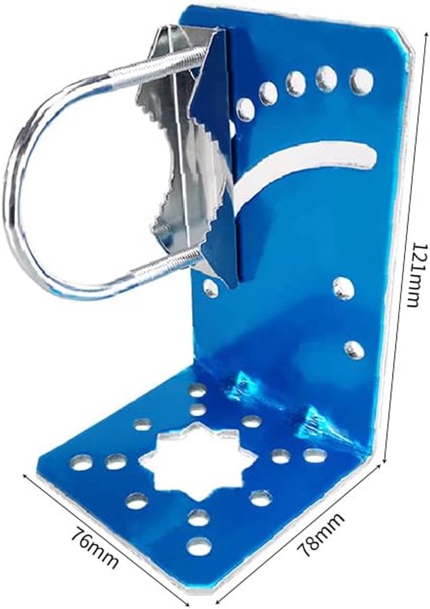 Mount Beugel Buiten Home Antenne Houder Antenne Pole Mount Kits Draadloze brug netwerkkaart L-vormige bevestiging beugel
