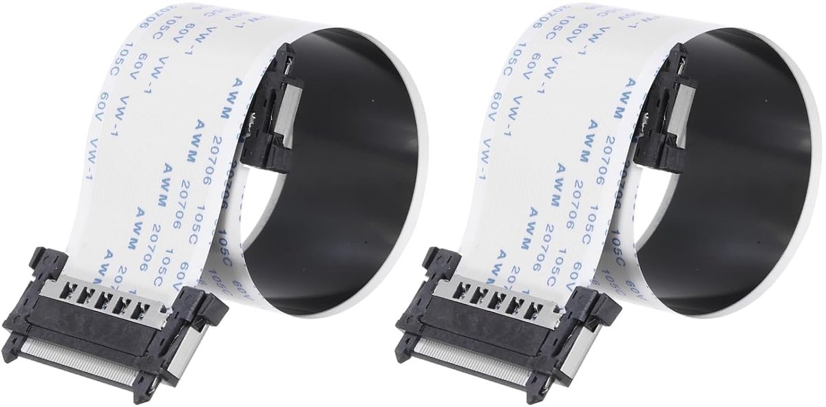 Flexibele lintkabel, 2 stuks, 41 pins, 150 mm, 0,5 mm, pitch, FPC, FFC-kabel voor lcd-scherm, auto, audio, dvd-speler, laptop, scherm