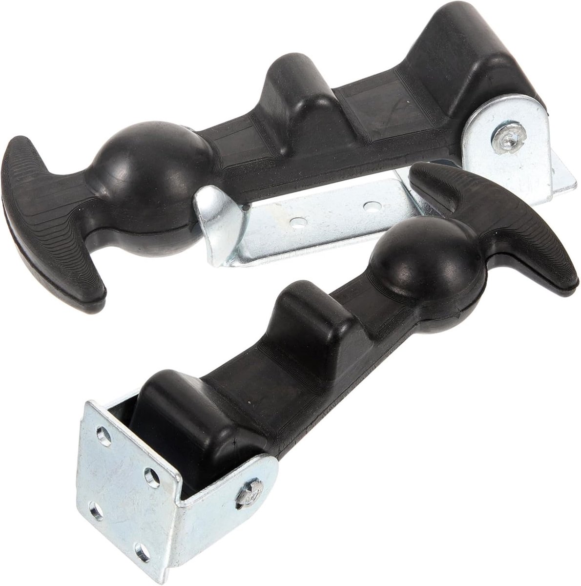 2 Stuks T-greep Grendel Bootluik Grendel Motorkap Grendel Rubberen Demping Voor Maritieme Autos
