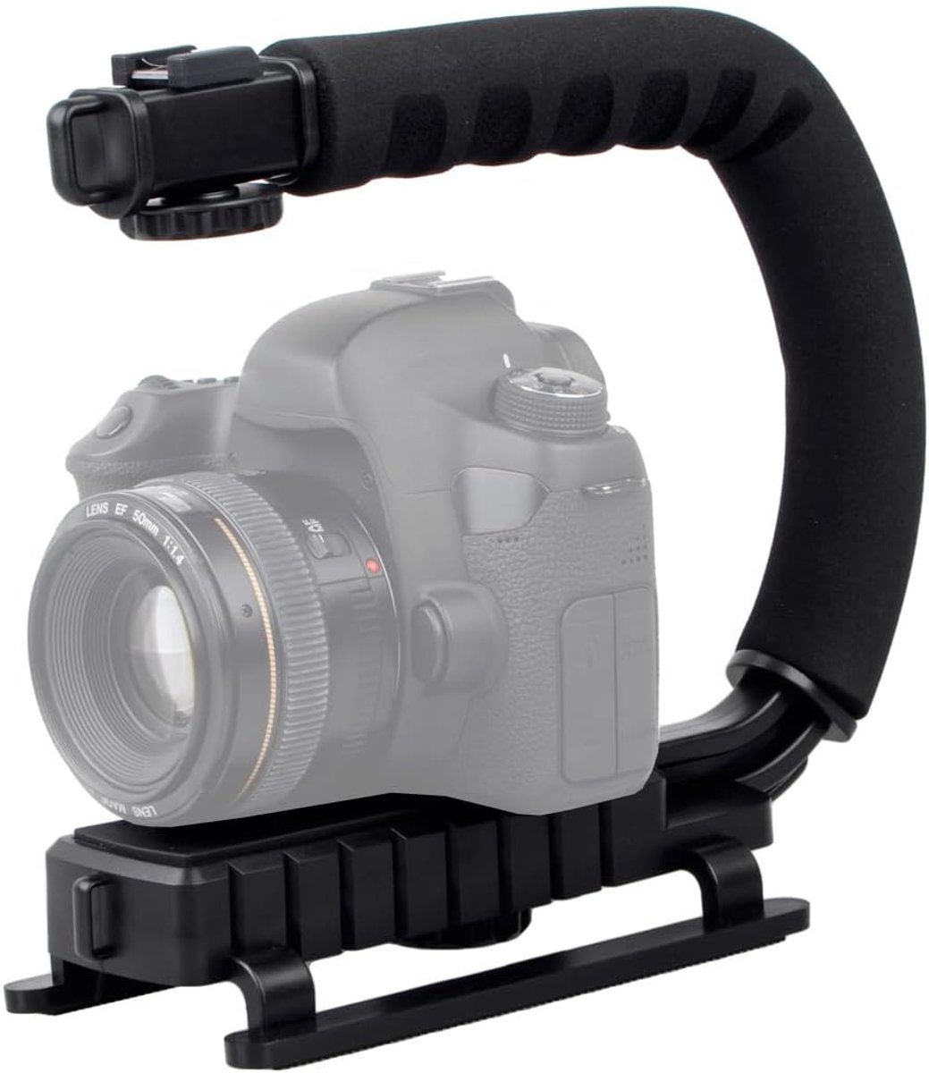 ayex Action Grip Video Stabilizer voor camcorders en DSLR - zweefstatief voor rustige video's