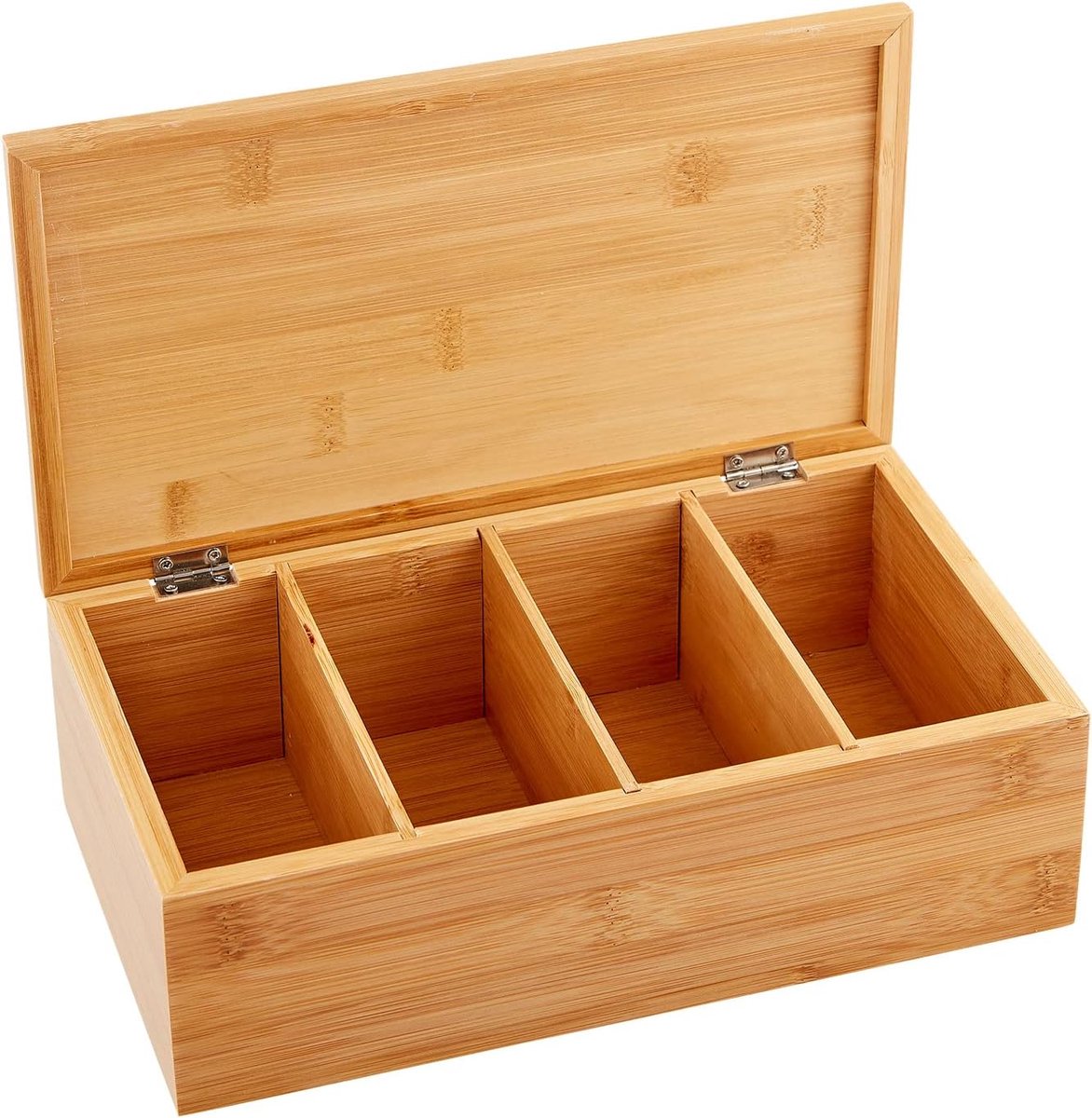 Teeverliebt Houten kist | Opbergdoos voor thee | Theedoos gemaakt van hout