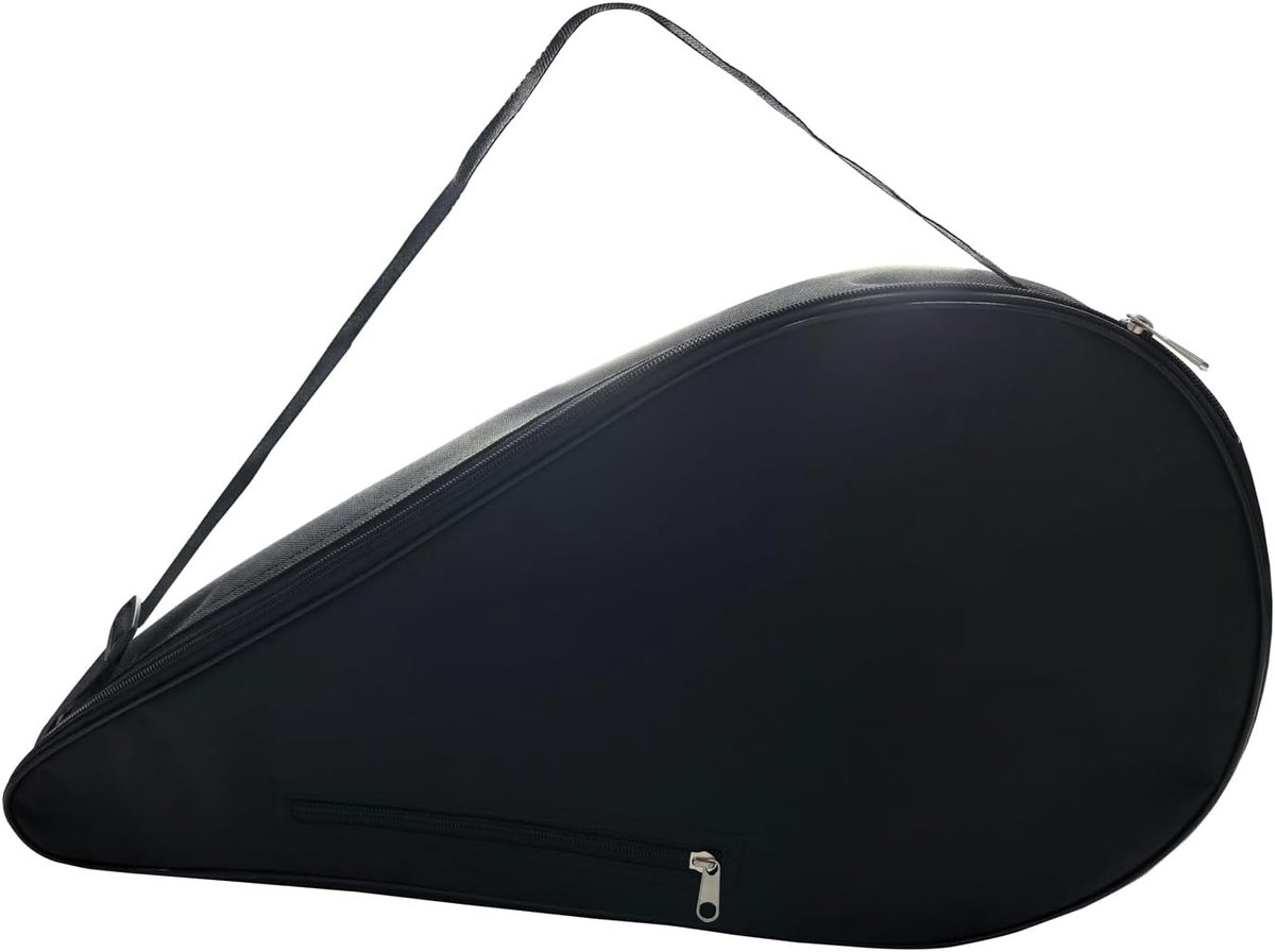 Tafeltennisrackettas, pompoenvorm, beschermende opbergtas voor rackets en ballen, organizer voor tafeltennisliefhebbers, ontwerp voor eenvoudige reizen