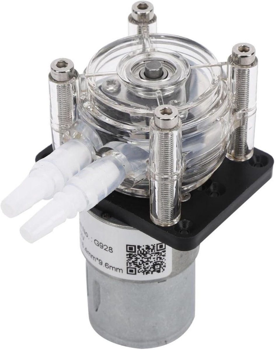 Peristaltische Pomp, Peristaltische Vloeistofpomp, 500 Ml/min Grote Stroom Peristaltische Pomp Kwaliteitspomp voor Aquariumlaboratorium (12V)