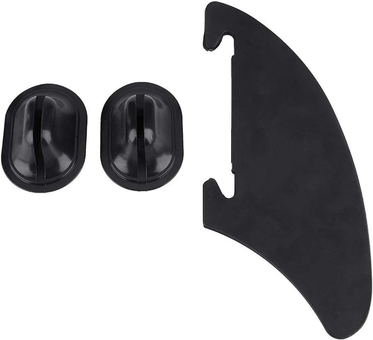 Kajakvin, Kajak Skeg Tracking Fin Integrale Fin Montagepunten Zwart Waterschede Board Kajak Kano Boots Accessoires