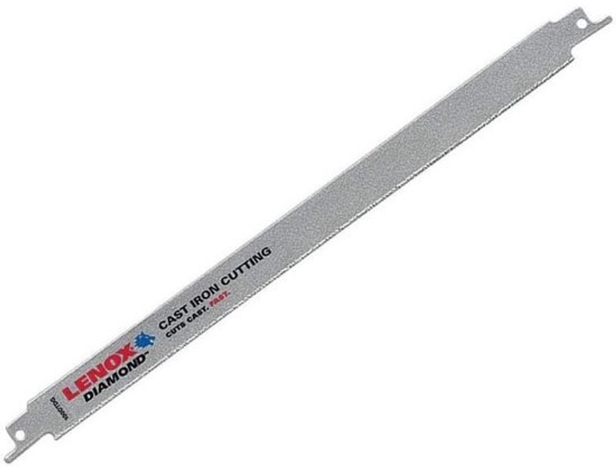 Diamond-Grit Reciprozaagblad met Dubbele Tang, 27,9 cm