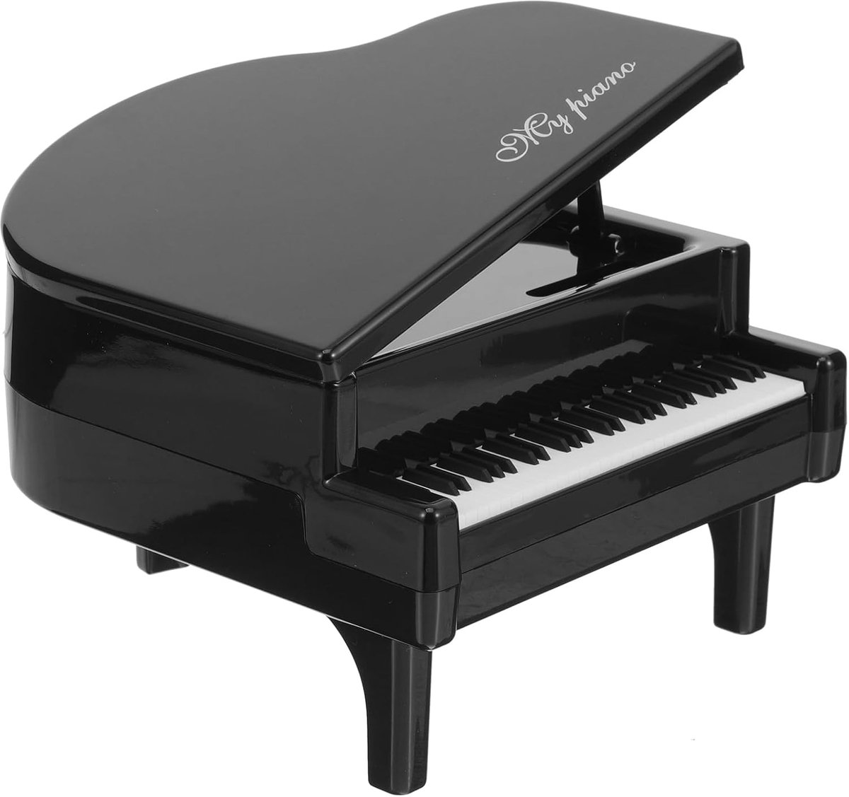 Pianomodel pianofiguur geldspaarpot opbergdoos voor munten muziekinstrument rekwisiet spaarvarken mooie portemonnee tafel portemonnee plastic kind warenhuis dagelijks gebruik