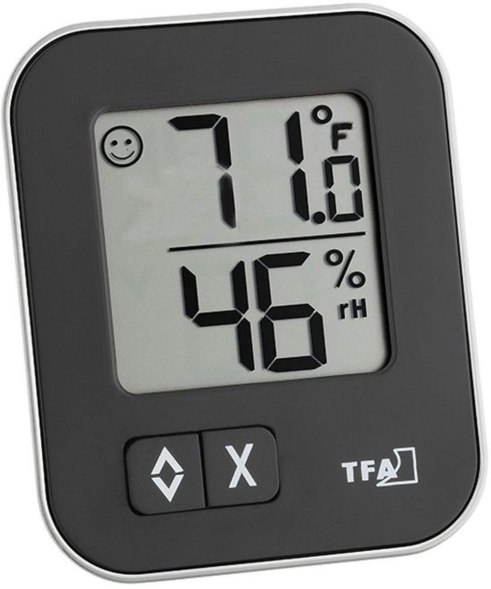 Digitale Thermo-Hygrometer voor Binnenklimaat - Temperatuur en Luchtvochtigheidsmeter