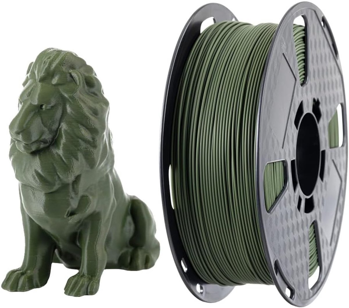 PLA Max Filament Olijfgroen 1.75mm 1KG 3D Printer Filament FDM 3D Printmaterialen Groen Kleur PLA