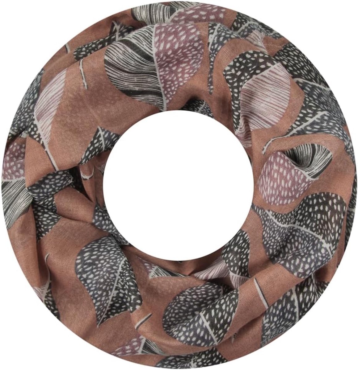 Loopsjaal voor dames, colsjaal, halsdoek (880023)