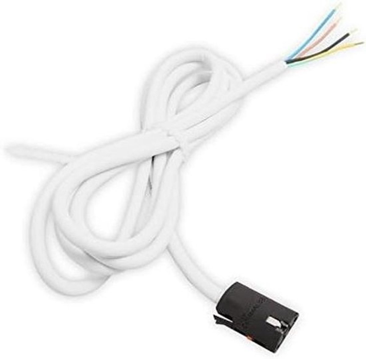 Aansluitkabel - Motor kabel - Rolluiken aansturen - Insteekbaar ontwerp - 2 Meter - Wit