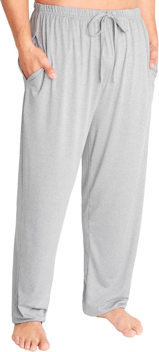 Trend Pyjamabroek voor heren, tieners, zachte, ademende loungebroek met zakken, pyjamabroek, loungewear, cadeaus voor mannen