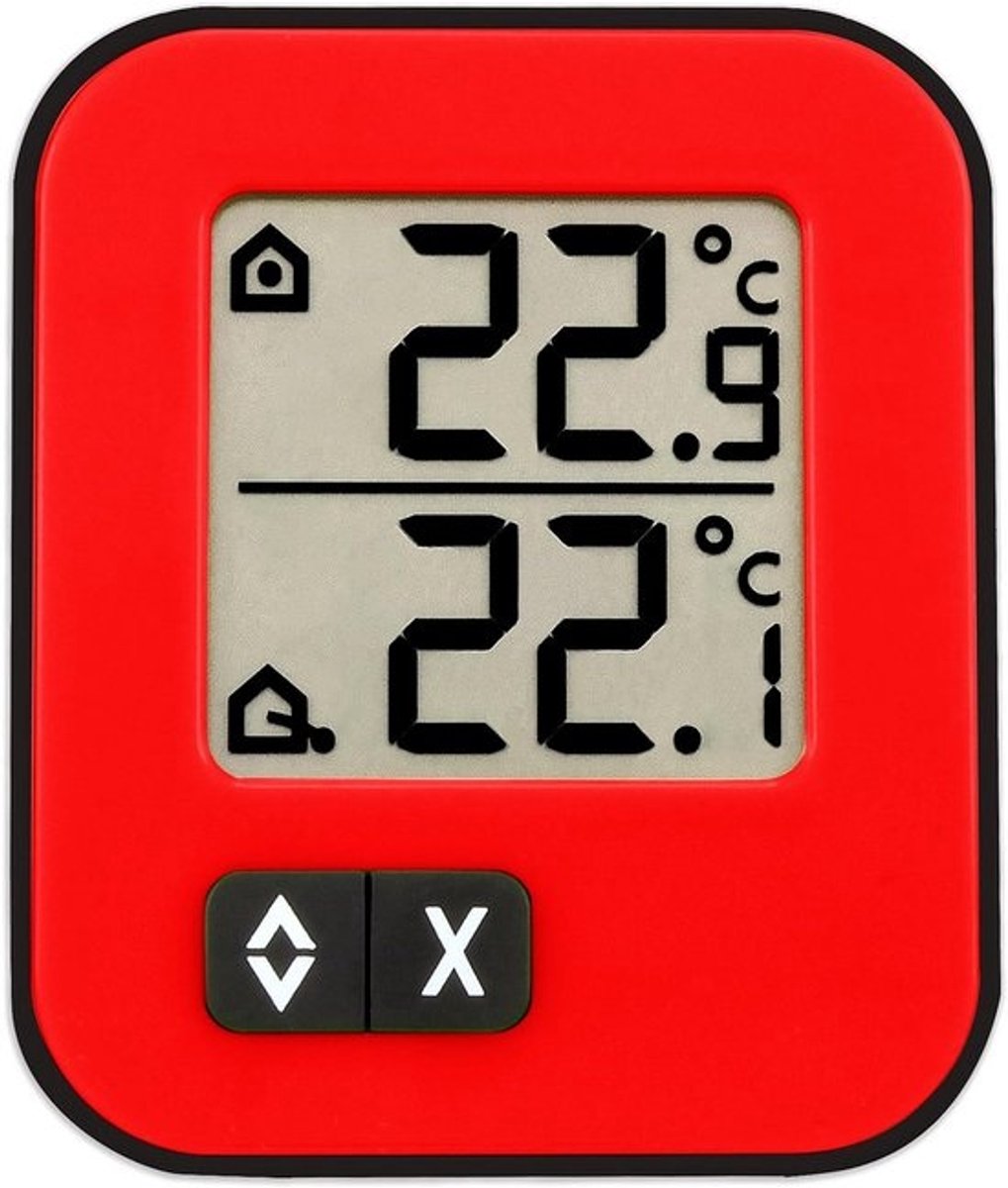 Digitale Binnen en Buiten Thermometer met Max Min Geheugen