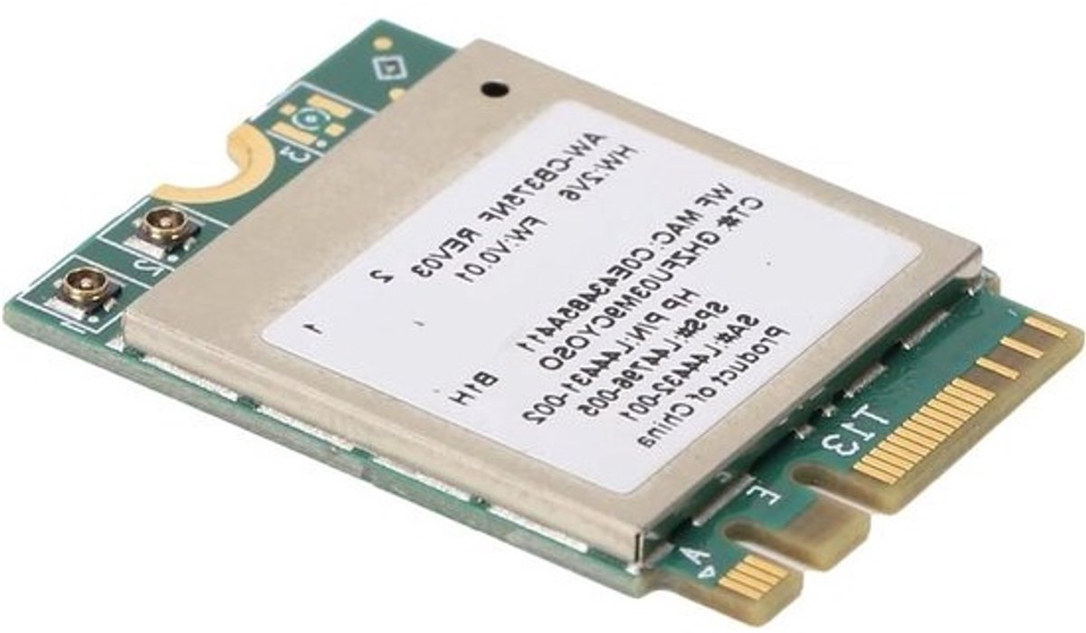 Dual-Band AC Draadloze WiFi en Bluetooth M.2 NGFF Netwerkkaart