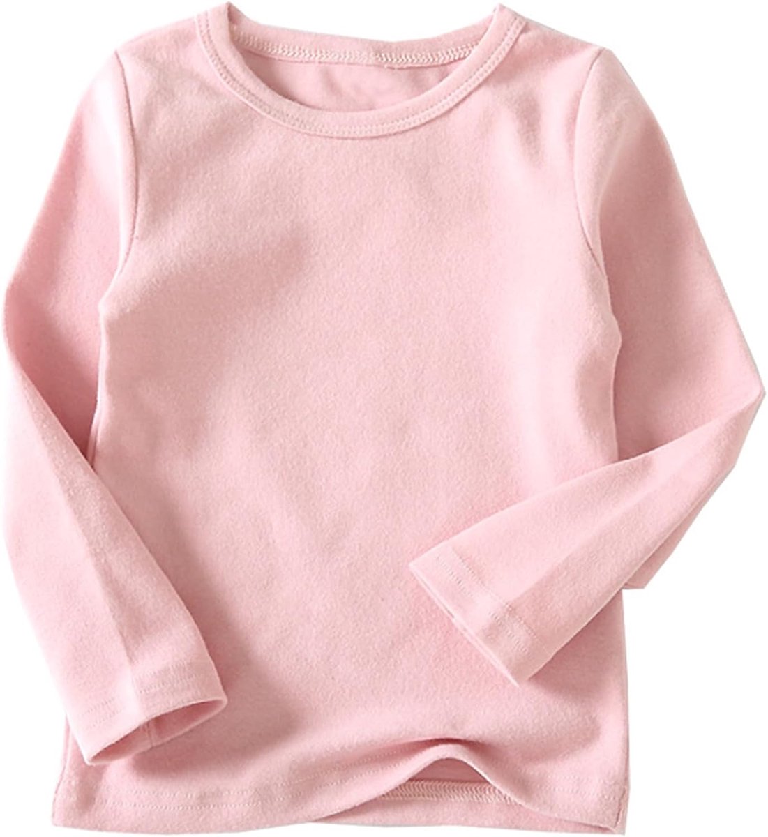 T-shirt Warm Zacht Basic Top Peuter Onderlaagstuk Kinderen Classics Katoenen Shirt met lange mouwen