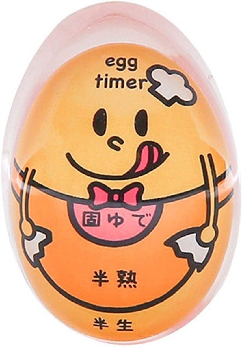 Ei Timer - Keuken Timer - Zacht Gekookt Ei - Kleur Veranderend - 6x4cm