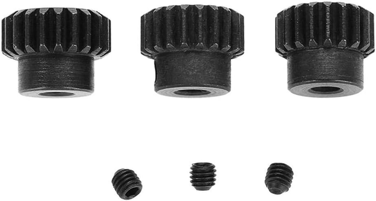 Dailygoods- Sprocket Kit - Duurzaam Chroom Staal - 3.17mm Schacht - 13/15T - 16/18T - 19/21T - Eenvoudig te Installeren - Motorpinion