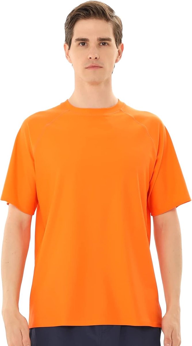 Rashguard T-shirt met korte mouwen UPF 50+ Badpak Tops Sneldrogend Sport T-shirt