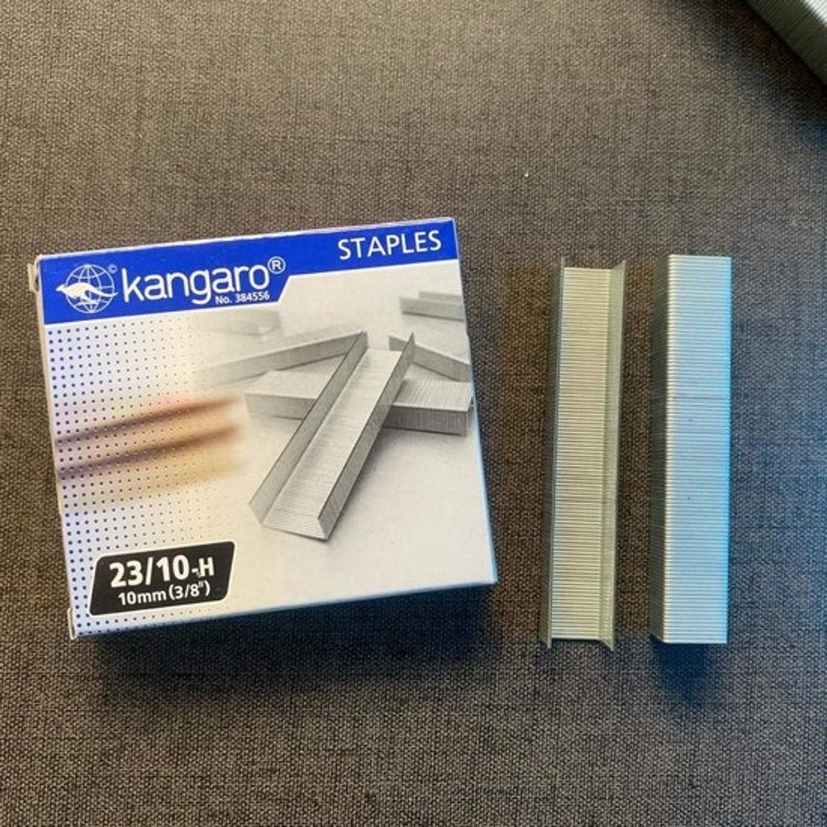 5000 nietjes 23/10 set - Voor nietmachine, krammen roestvrij 5mm