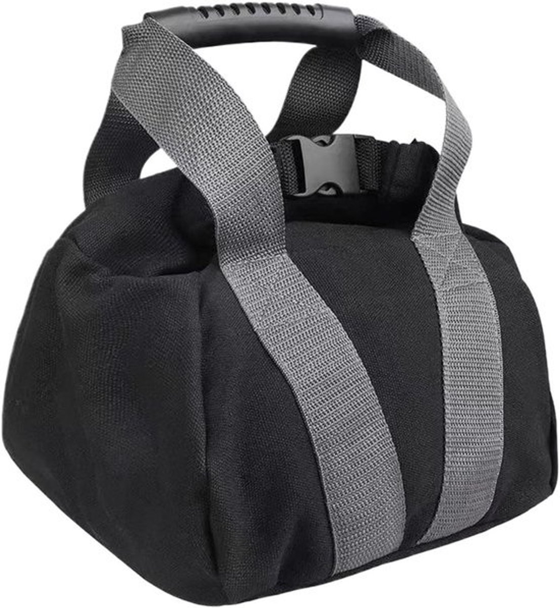 Zandzak Kettlebell - Verzwaarde Tas - Kracht Training - Verstelbaar Gewicht - 255x25x17cm - Grijs