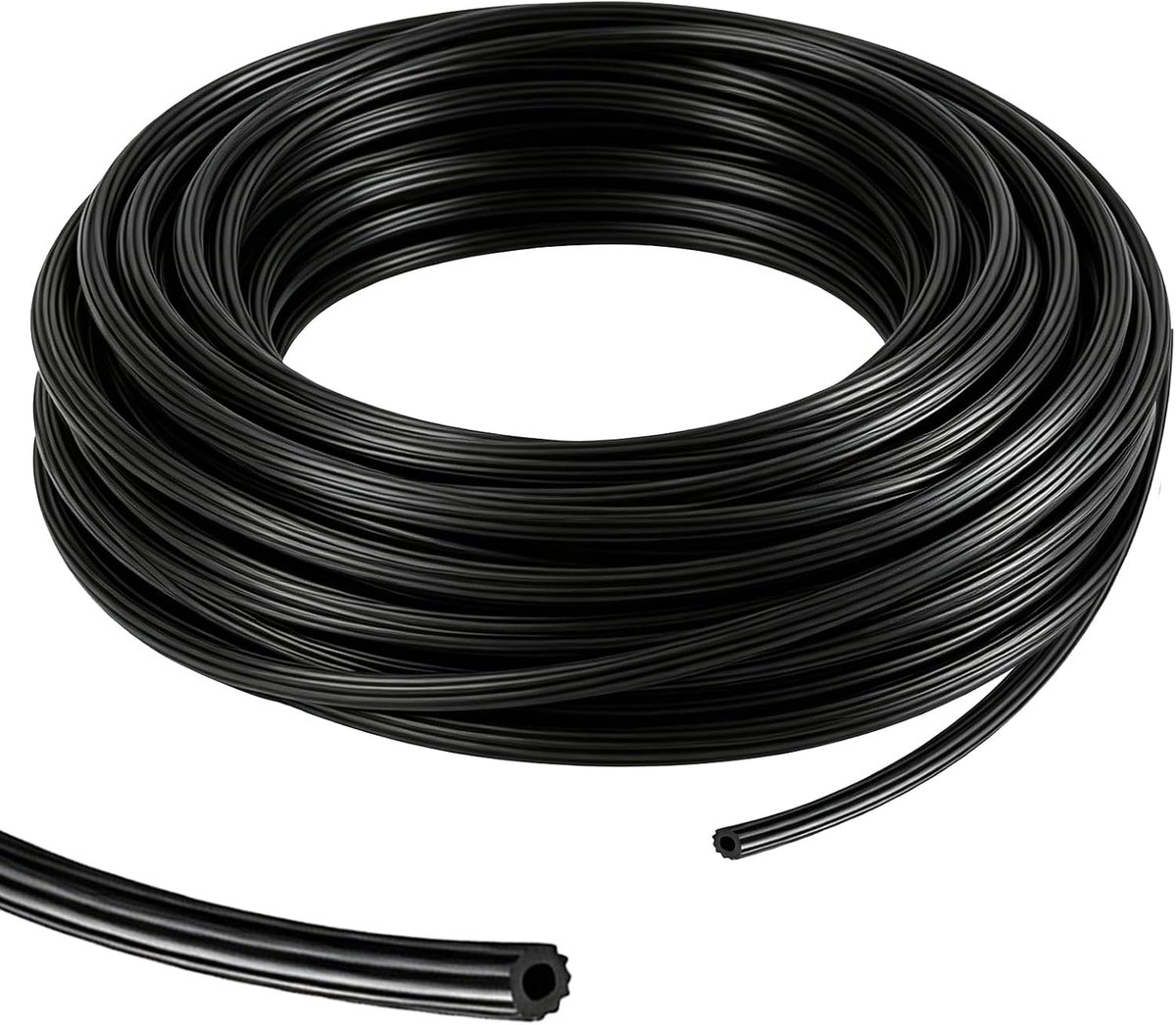 20 m biesband, diameter 4,5 mm, rubberen biesrubber, vliegengaas, insectengaas, raamband voor bevestiging van vliegengaas, muggengaas, insectengaas