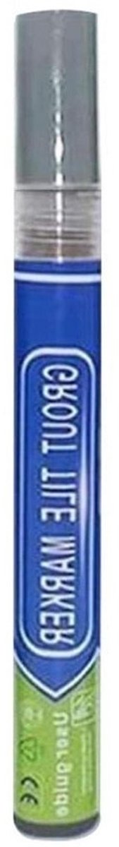 Voegenstift - Tegelpen reparatie - Voegen opfrissen - Waterdichte dekking - 2 mm lijn - Lichtgrijs