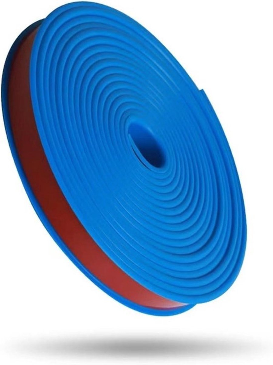 Zelfklevende Randafwerking - TPE Kantenband - Meubels Beschermen - Flexibel U-profiel - 9-40 mm breed - Blauw