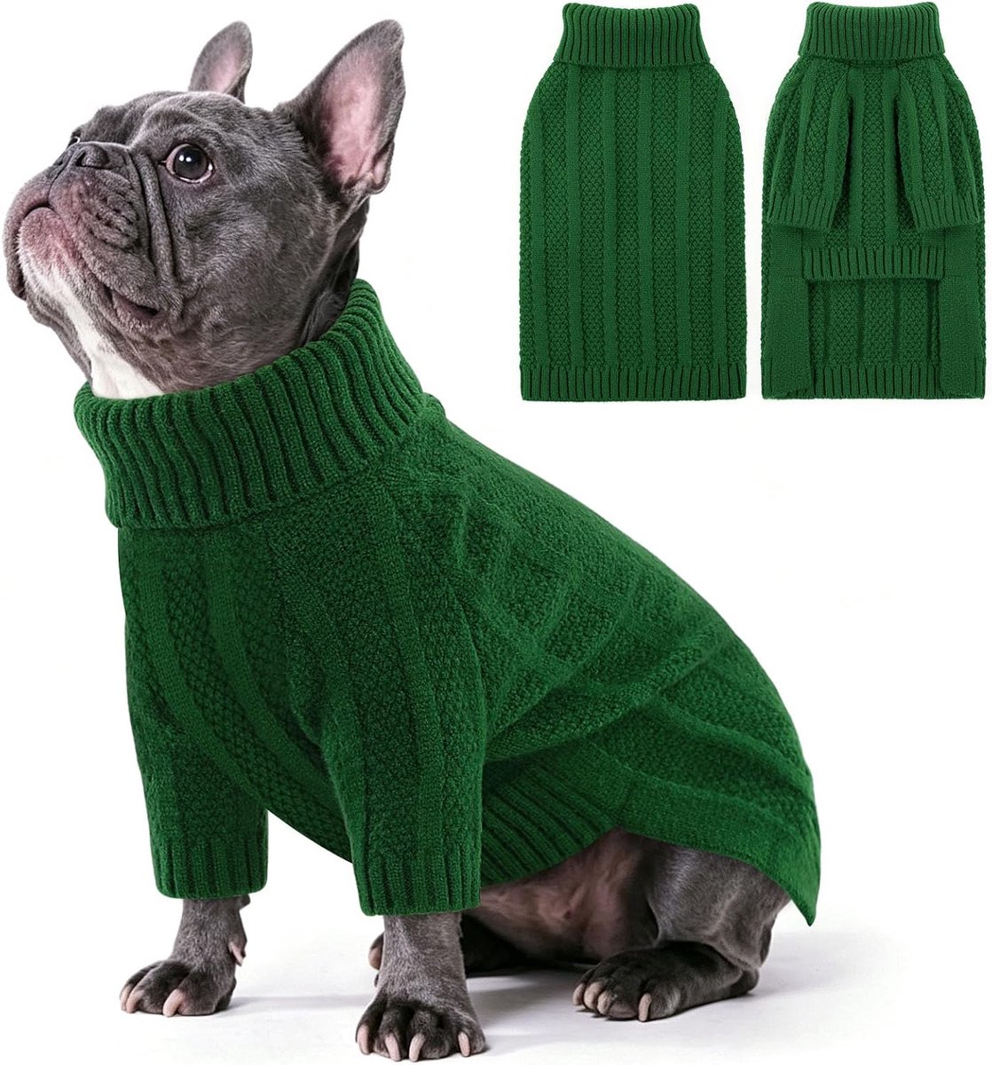 Truien voor grote honden, warme kersttrui voor grote honden