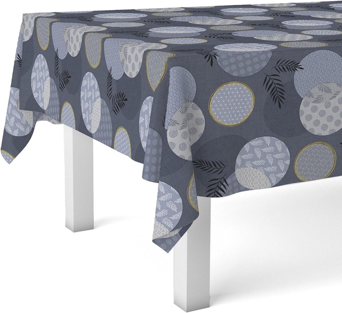 Tafelzeil rechthoekig, afmetingen 260 x 140 cm, stijl, duurzaamheid en eenvoudige reiniging voor je tafel: tafelzeil, vuilafstotend en waterdicht