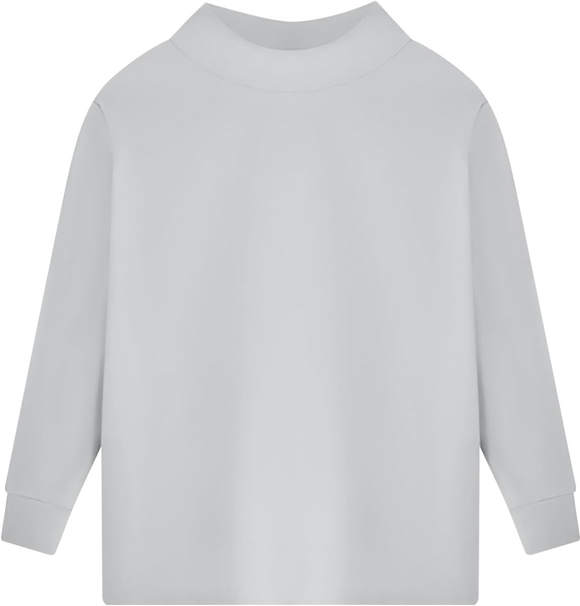 Thermoshirt met Fleecevoering, Col en Lange Mouwen