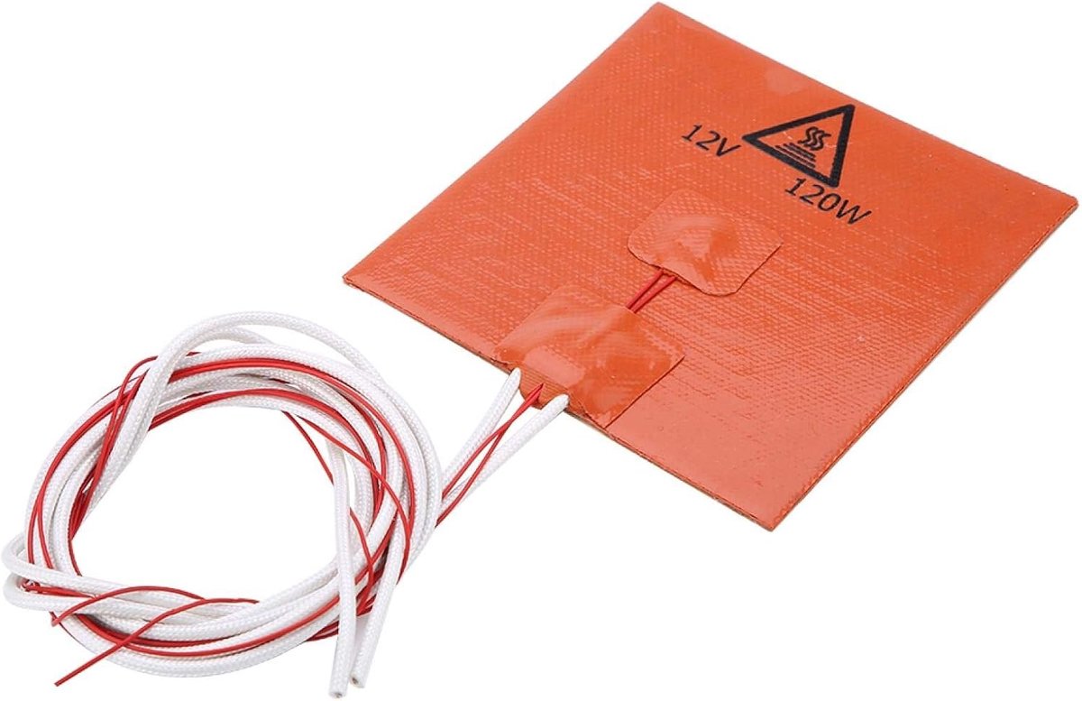 3D-printeraccessoires Siliconen verwarmingsmat voor verwarmd bed(12v 120w-1)