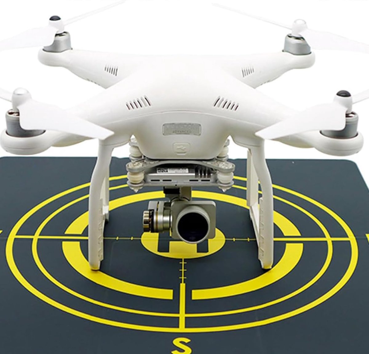 Landing Pad, Universele Waterdichte Draagbare Snel Opvouwbare Landing Mat voor Mini3PRO DJI FPV Royal 3/2Air2/2S, openluchtluchtfotografie dubbelzijdige Landing Pad (geel-48cm) thumbnail 2