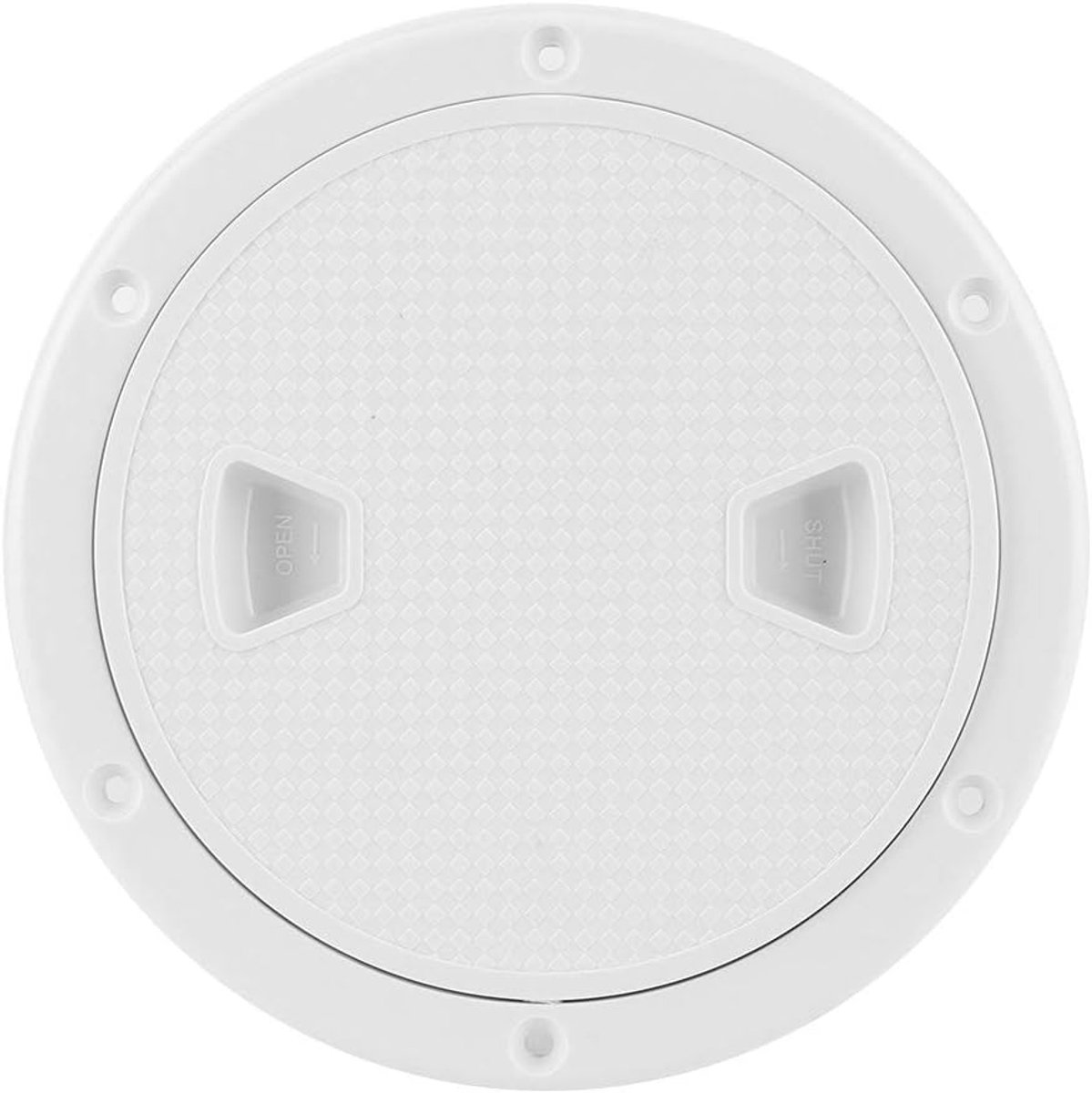 Hatch Cover 6in ABS Dekplaat Witte Ronde Resistente Boot Inspectie Hatch Cover Marine Parts