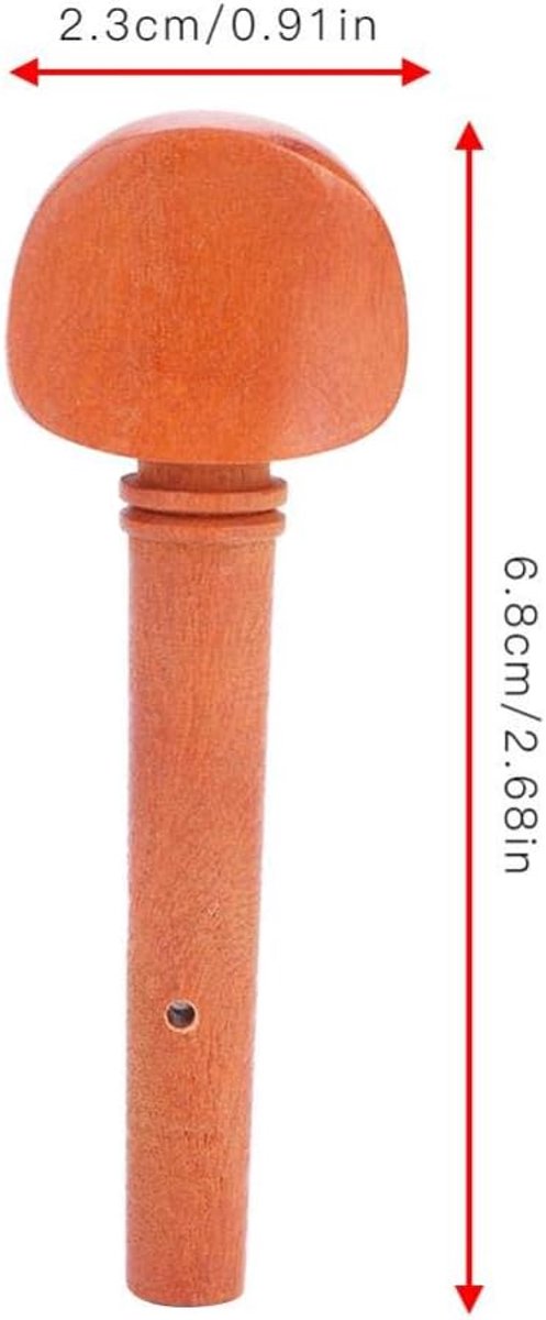 Violine Stimmwirbel, Holz Stimmwirbel Accessoire, Viool Accessoire voor 4/4 Viool, Kwaliteitseigen Houten Vioolstimmwirbels voor Professionele en Amateurbespeelders — afbeelding 4