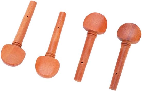 Violine Stimmwirbel, Holz Stimmwirbel Accessoire, Viool Accessoire voor 4/4 Viool, Kwaliteitseigen Houten Vioolstimmwirbels voor Professionele en Amateurbespeelders — afbeelding 5