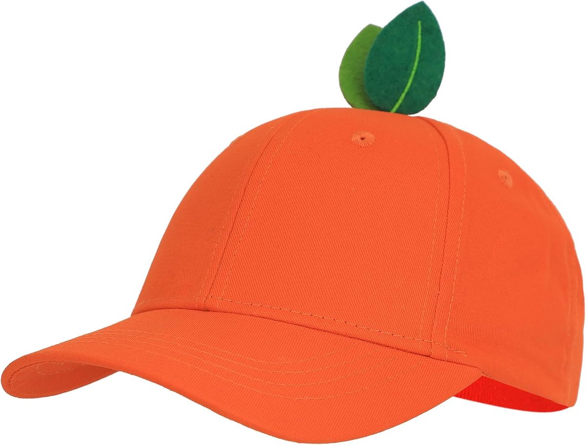 Baseballcap met groene bladeren voor kinderen en volwassenen, truckerpet, paraplupet, katoenen baseballpet, zonnehoed, sportpet, verstelbare baseballpet, outdoor, zomerhoed, jongens meisjes