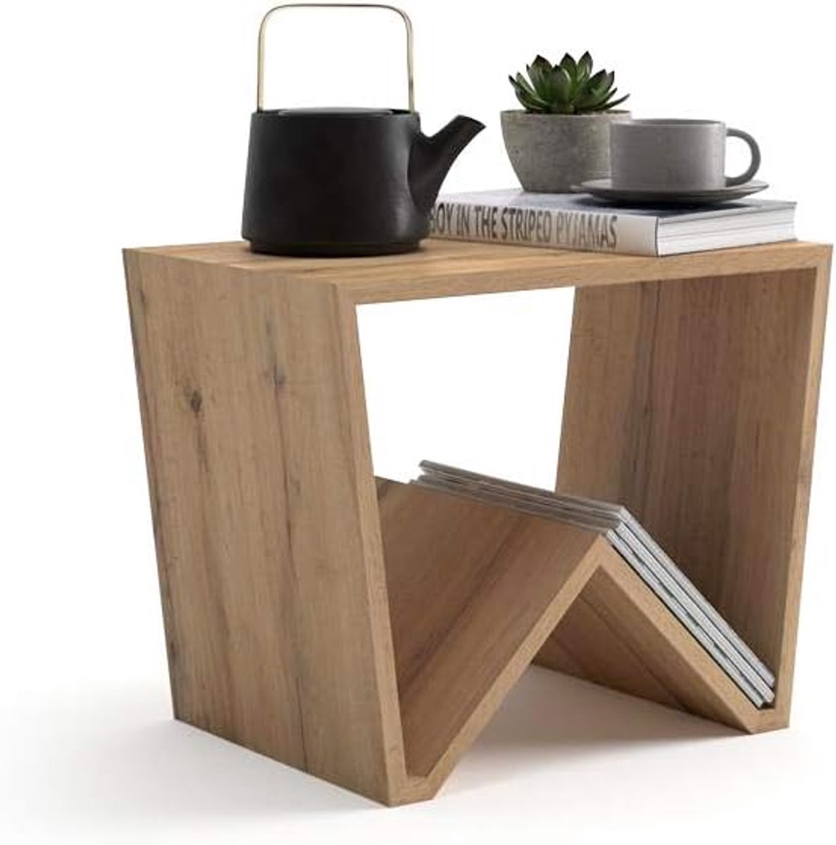 Fiver, Salontafel Emma, Rustiek Eiken, Made In Italy