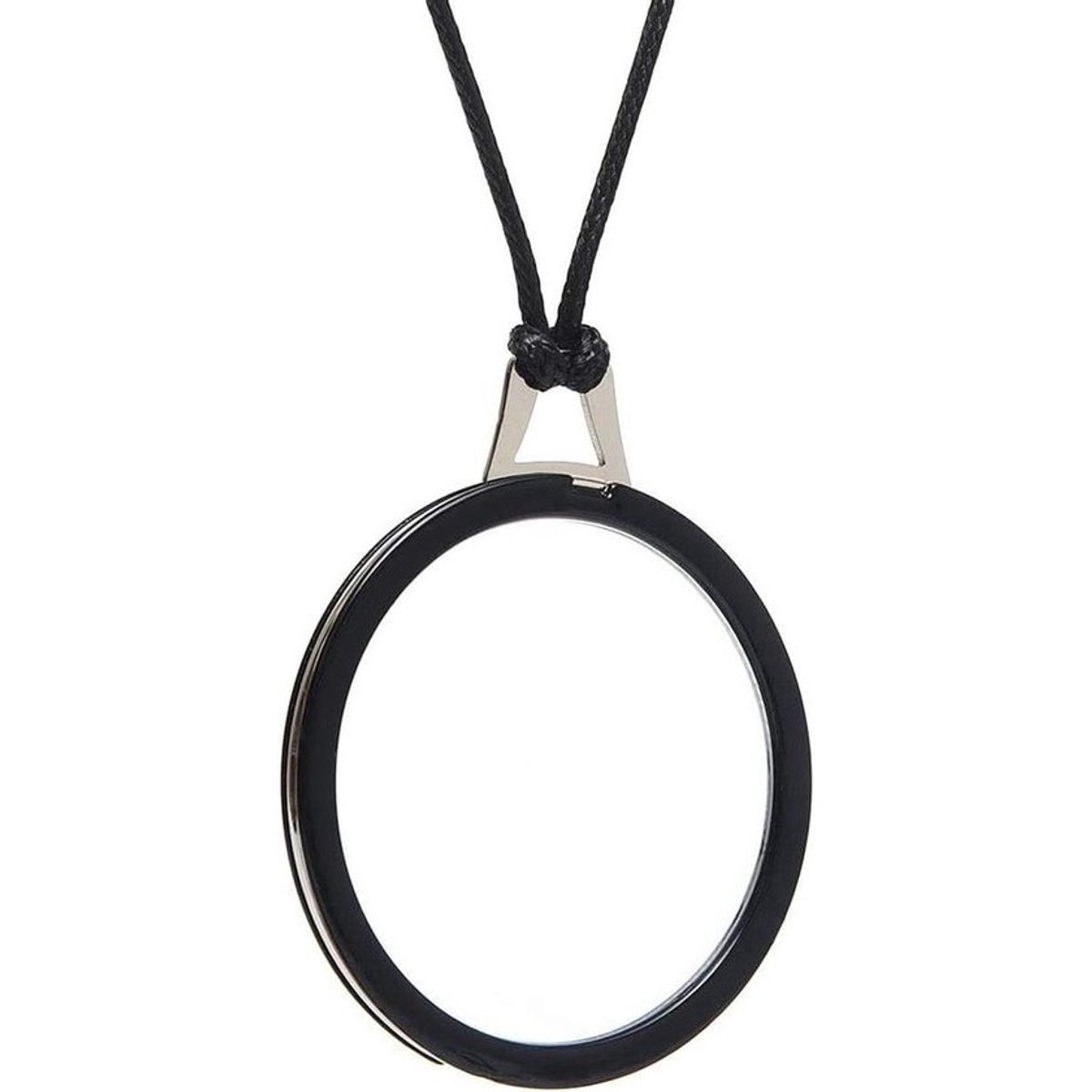 Ketting leesbril - Hanger readers - Altijd bij de hand - Lichtgewicht draagbaar - 1.5X vergroting - Zwart