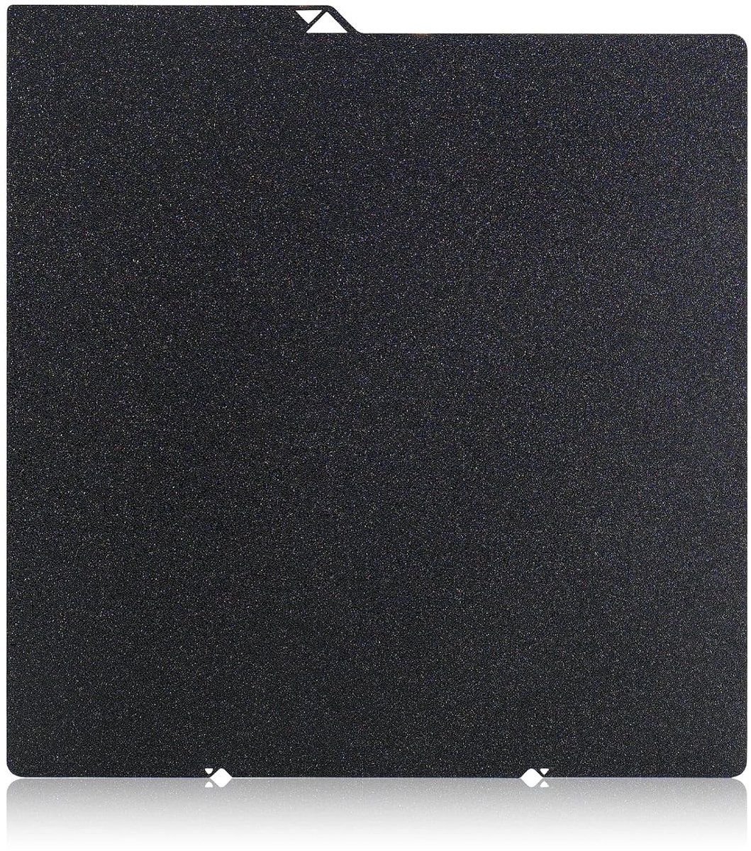 Printplaat 264 x 276 mm, dubbelzijdig PEI bouwplaat getextureerd PEI Spring Steel printbed voor Anycubic Kobra S1/Kobra S1 Combo 3D-printerplatform