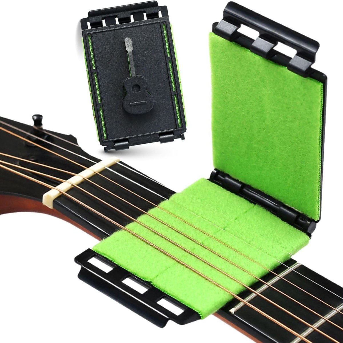 Vingerbordreiniger, gitaaraccessoires, gitaarreiniger, gitaarreiniger, snaarreiniger, gitaar voor gitaar/mandoline/ukelele/bas