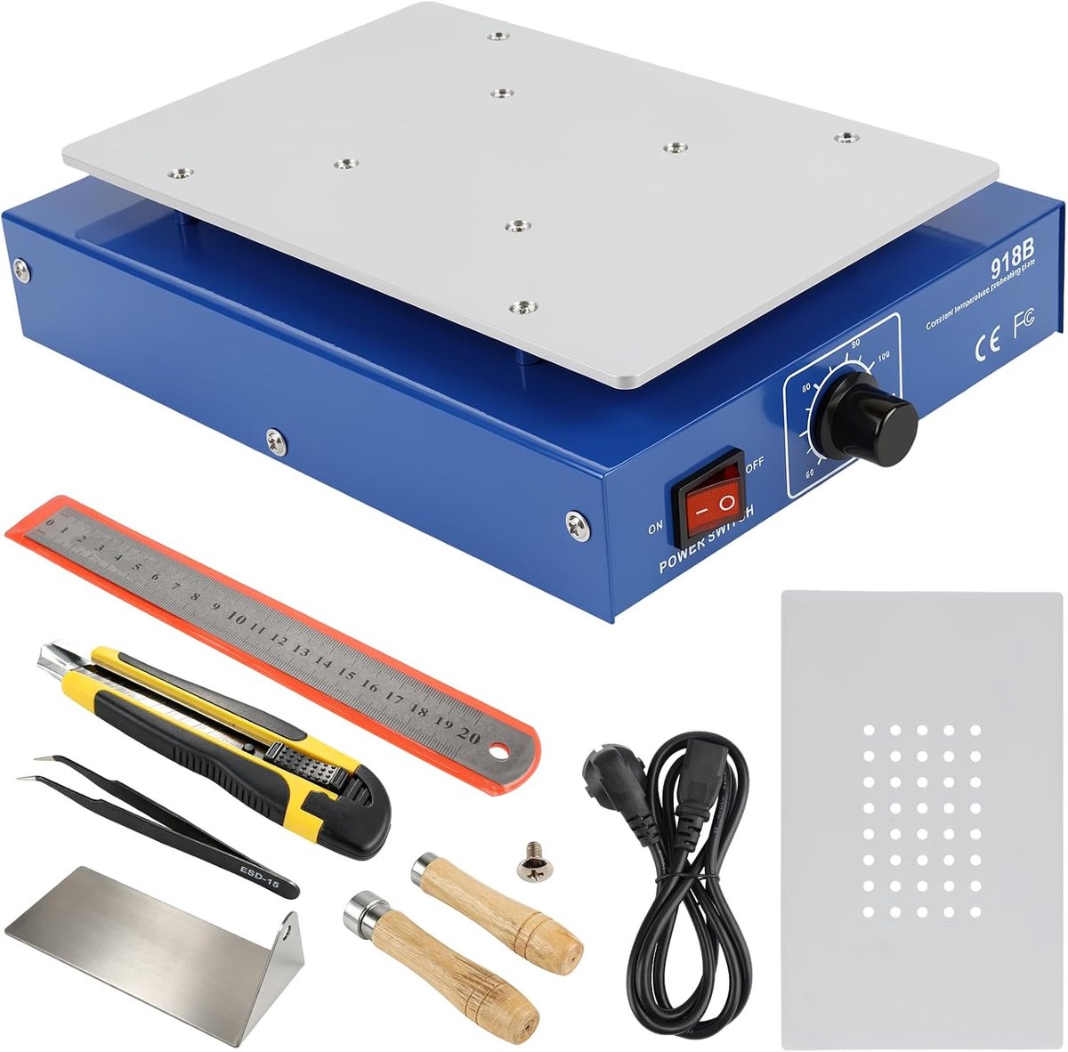 Verwarmingsplaat, 450 W soldeerverwarmingsplaat