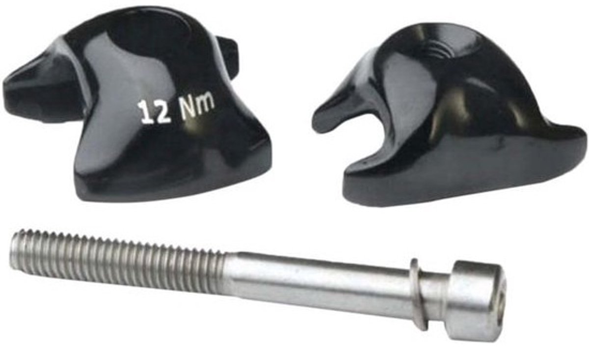 Reserveklem voor Zadelpen Carbon Rails 7x9,6mm