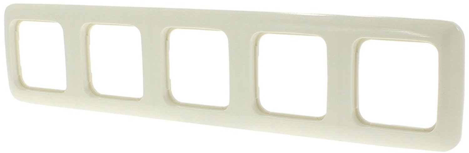 BUSCH-JAEGER Reflex Afdekraam 5-voudig polar wit