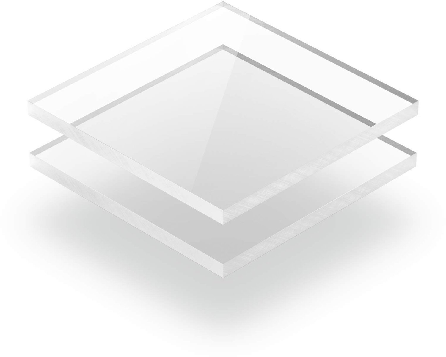 Polycarbonaat plaat 3 mm - 10x10 cm tot 155x305 cm - transparant - lichtgewicht - Vemera