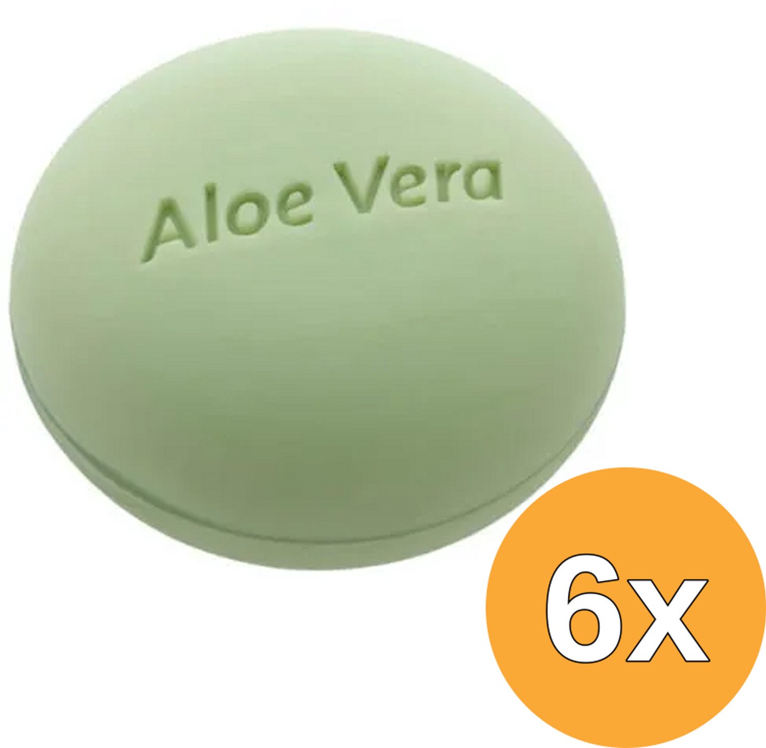 6x Walter Rau Tjota badzeep aloe vera (225 gr)