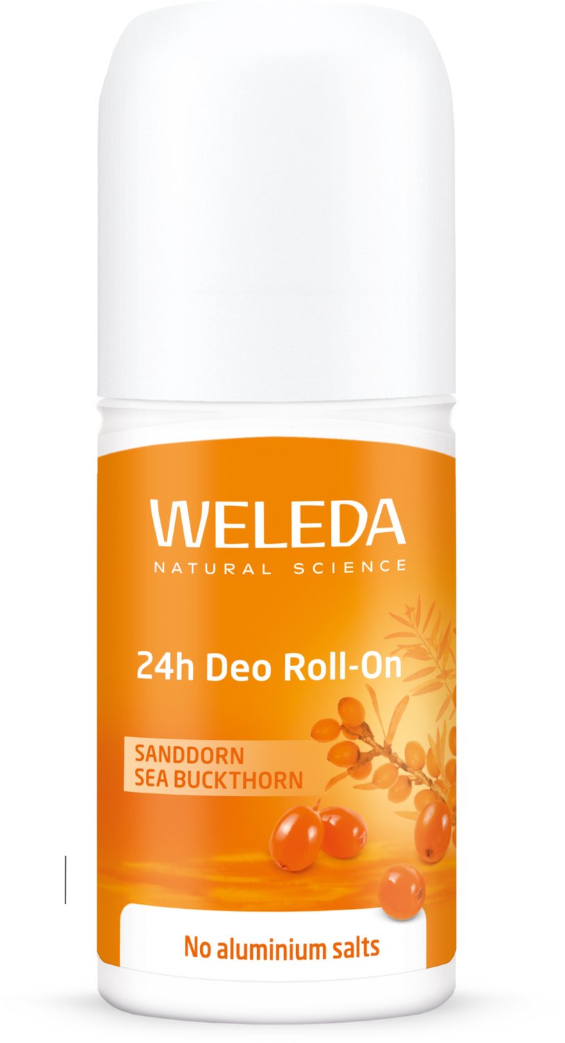 Bol.com WELEDA Duindoorn 24h Roll-On Deodorant - Grapefruit, Mandarijn & Sandelhout - 24 uur Effectieve Bescherming - Sluit Pori... aanbieding