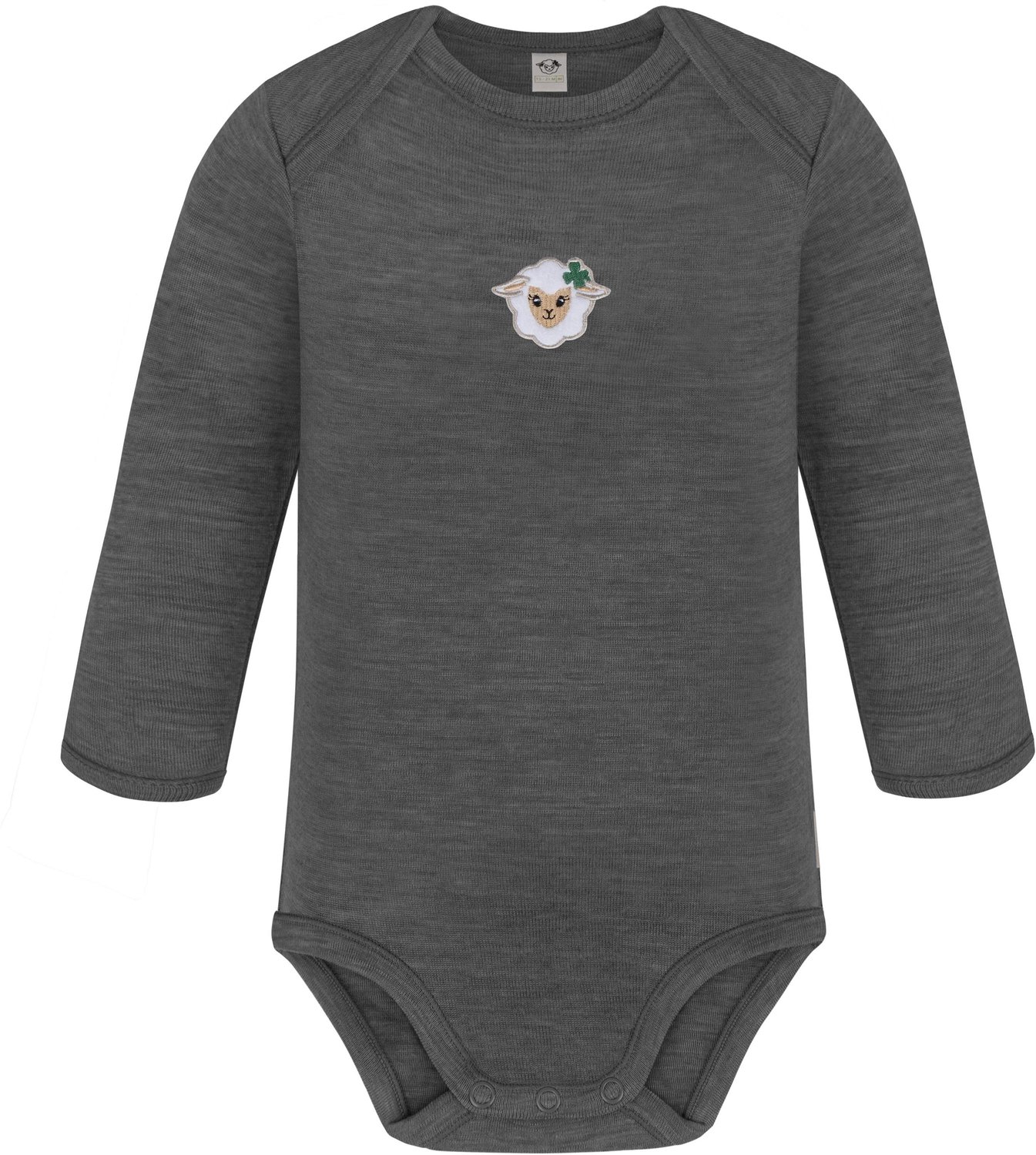 Baby-merino rompertje met lange mouwen „Auckland“