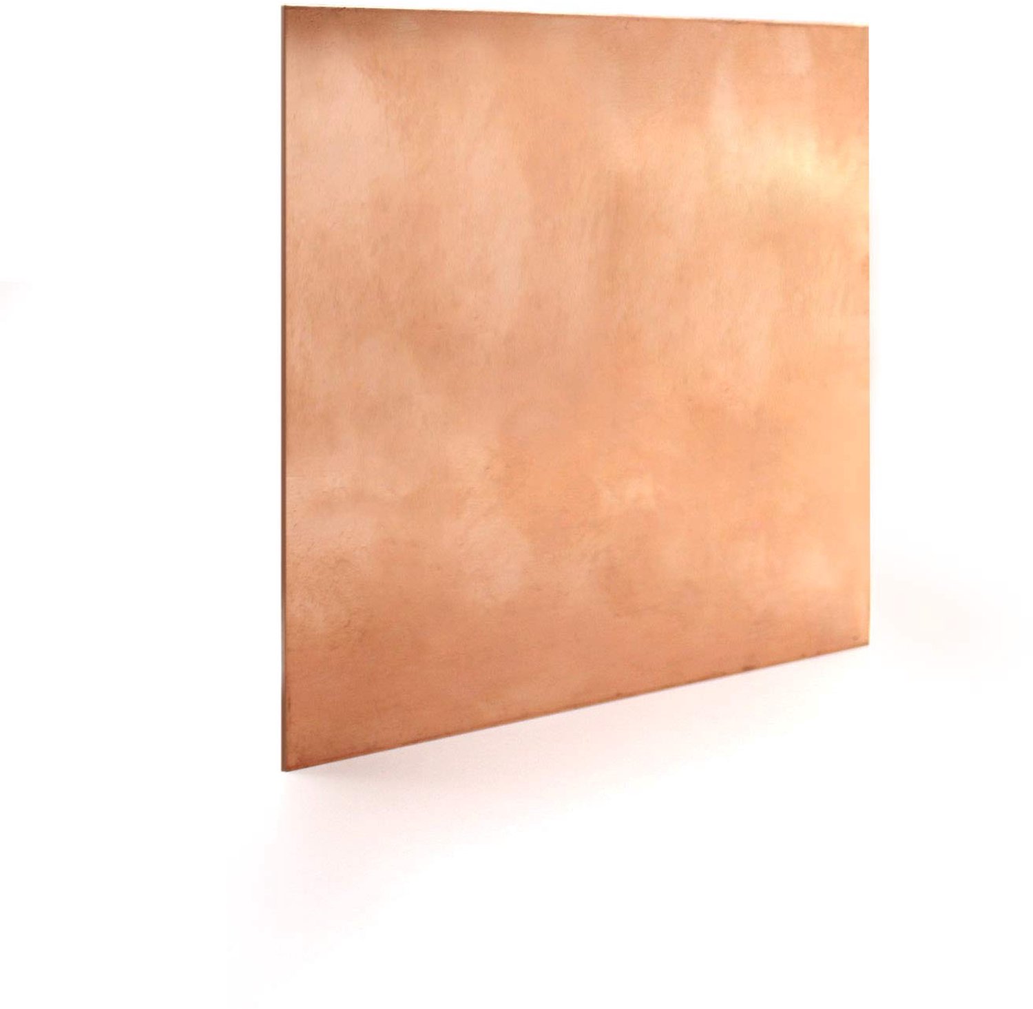 Koperen plaat 100mm x 100mm - 1mm dik - hoogwaardig koper - perfect voor ambachtelijke projecten - Vemera